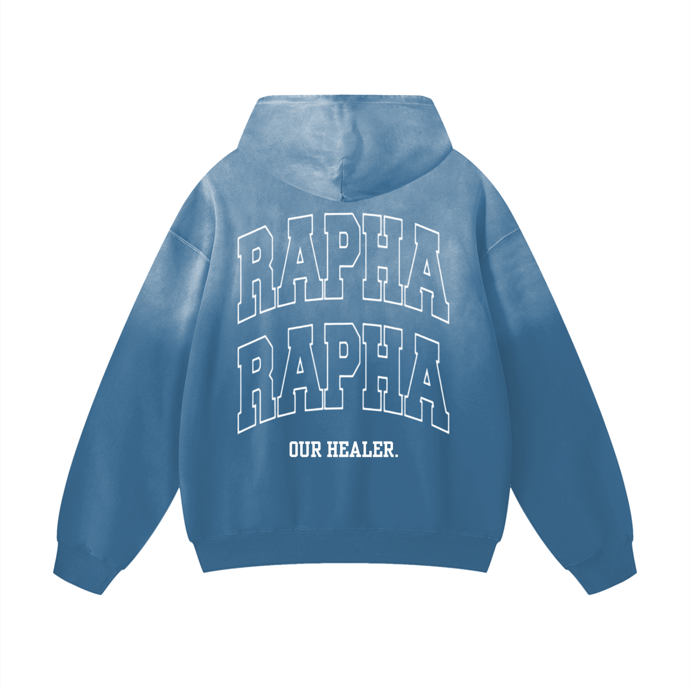 Names of GOD // "RAPHA" Heavyweight Sunfade Oversized Hoodie