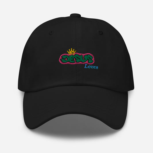 "Freshest" Prince Collection // Jesus Loves Canvas Dad Hat
