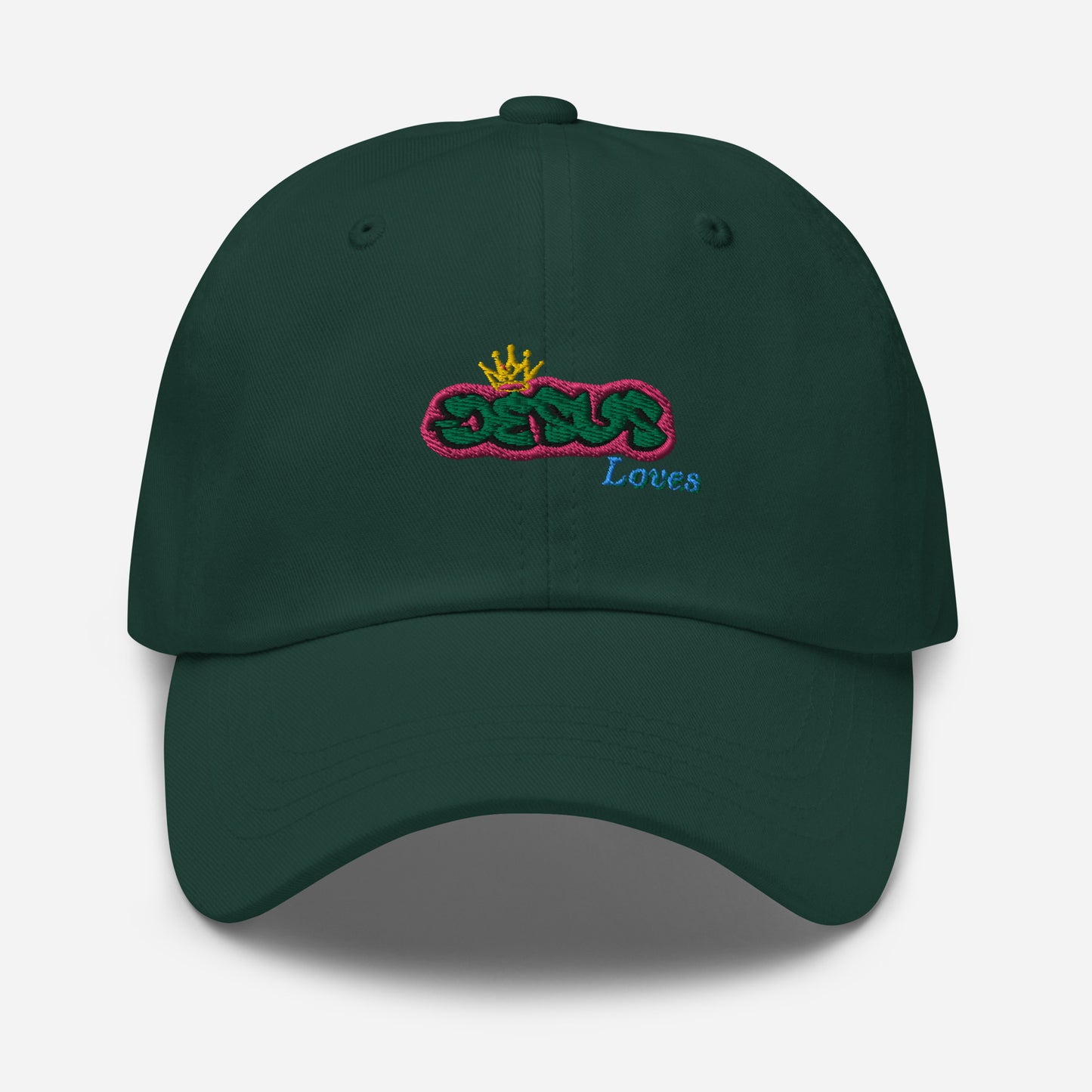 "Freshest" Prince Collection // Jesus Loves Canvas Dad Hat