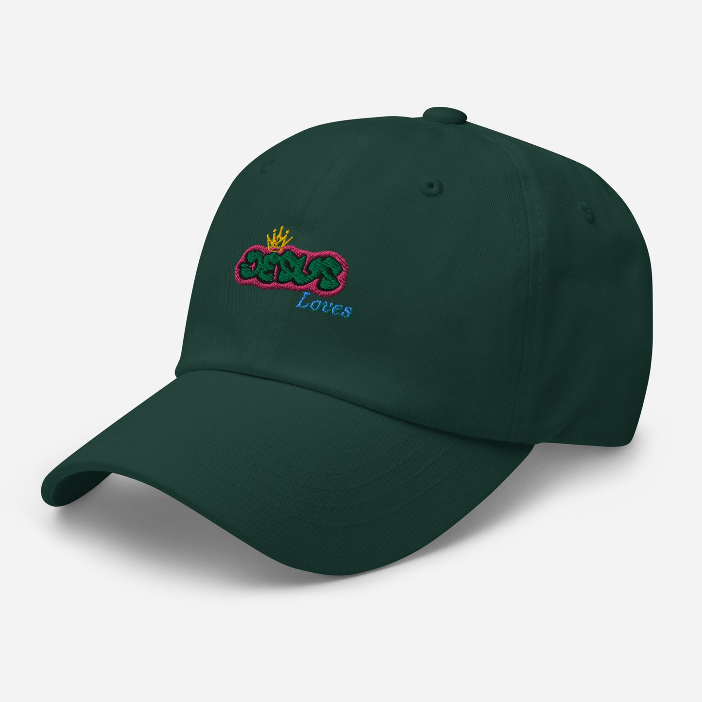 "Freshest" Prince Collection // Jesus Loves Canvas Dad Hat