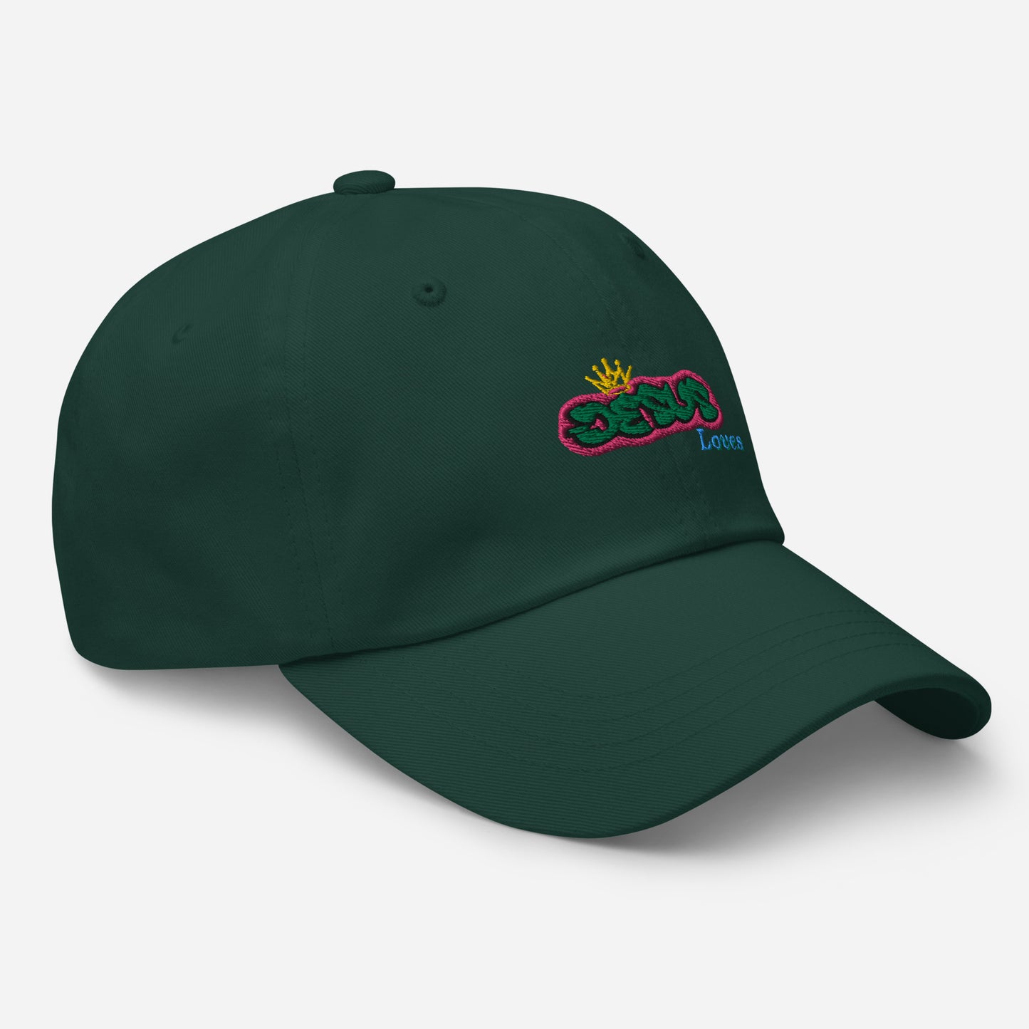 "Freshest" Prince Collection // Jesus Loves Canvas Dad Hat