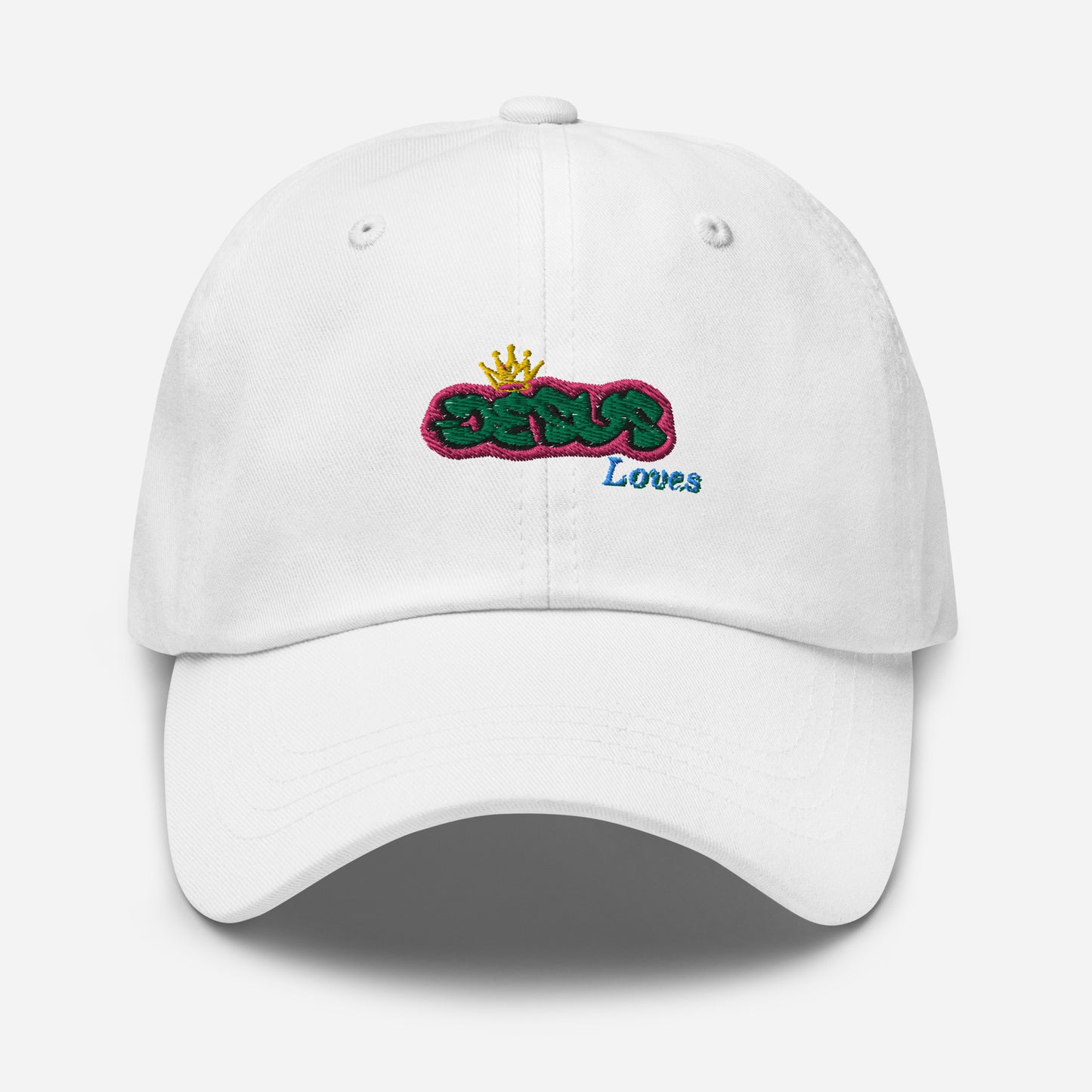 "Freshest" Prince Collection // Jesus Loves Canvas Dad Hat