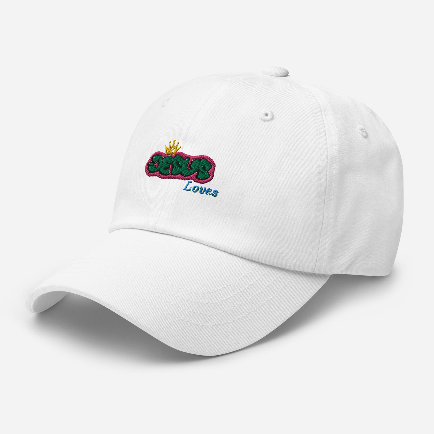 "Freshest" Prince Collection // Jesus Loves Canvas Dad Hat