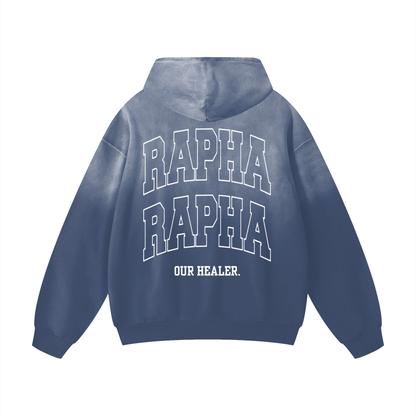 Names of GOD // "RAPHA" Heavyweight Sunfade Oversized Hoodie