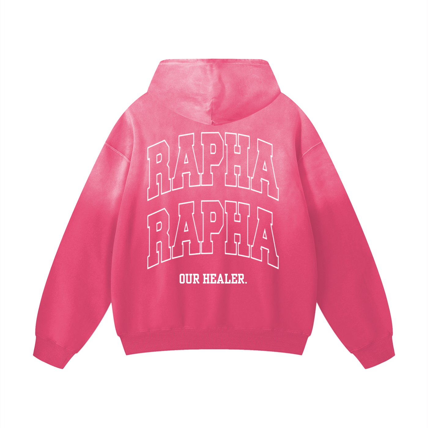Names of GOD // "RAPHA" Heavyweight Sunfade Oversized Hoodie
