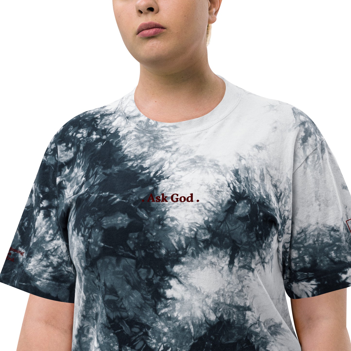 AG Logo // Oversized Tie-Dye Tee - Abel