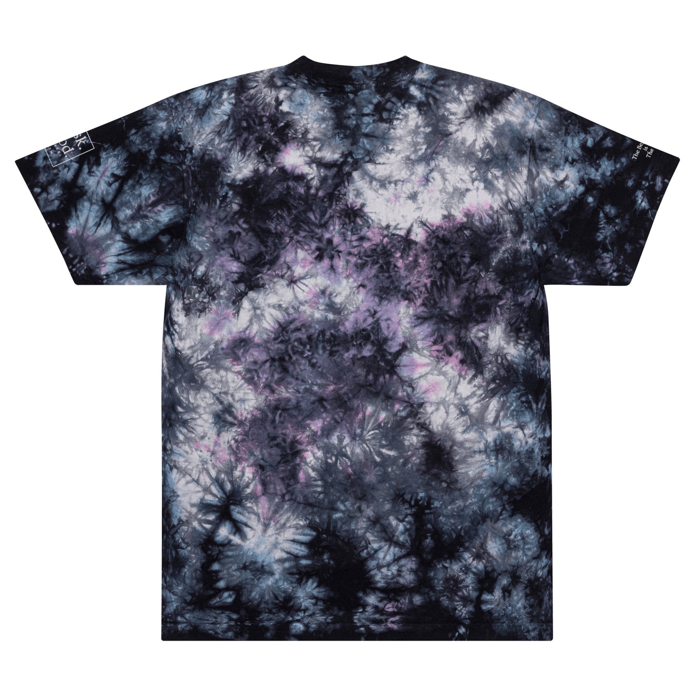 AG Logo // Oversized Tie Dye Tee - Royal