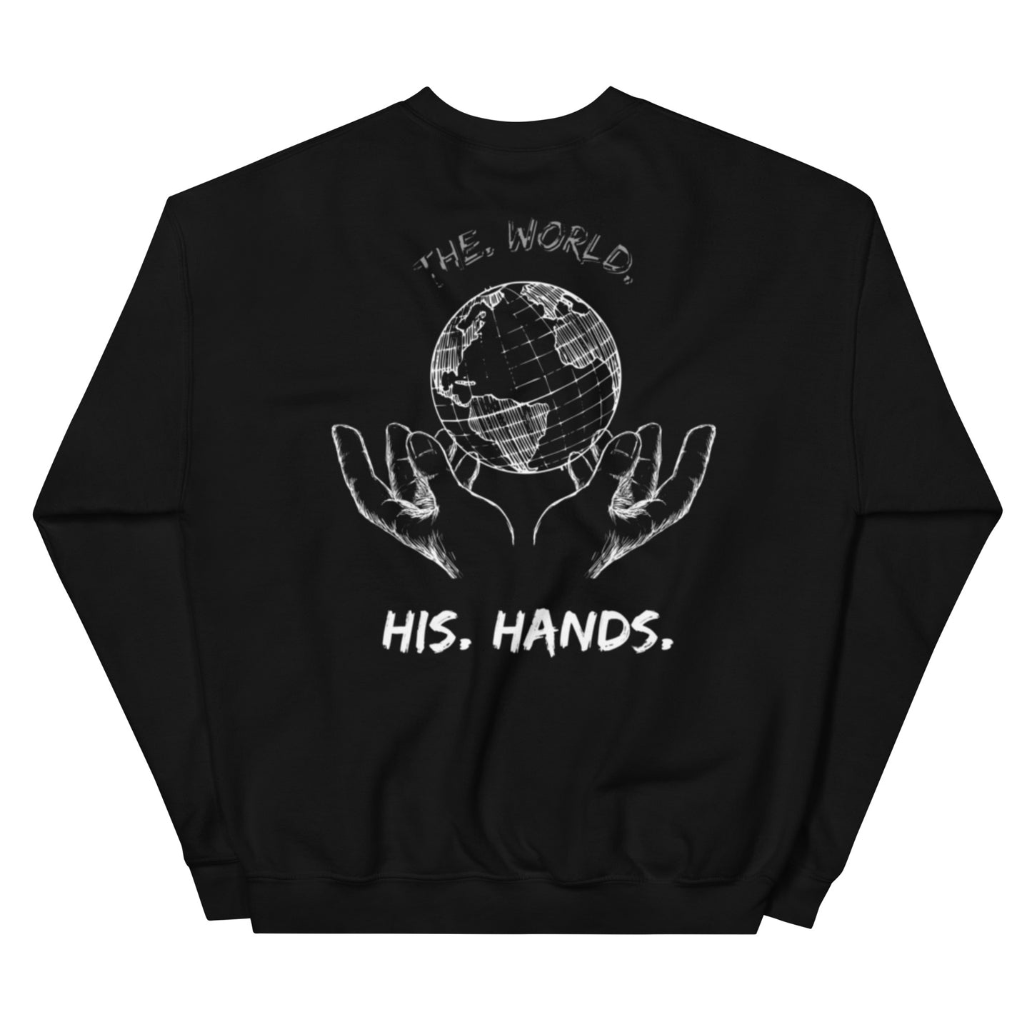 .In His Hands. Collection // Oversized Crew Neck Hoodie