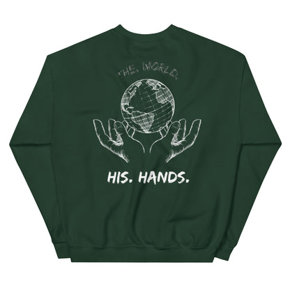 .In His Hands. Collection // Oversized Crew Neck Hoodie