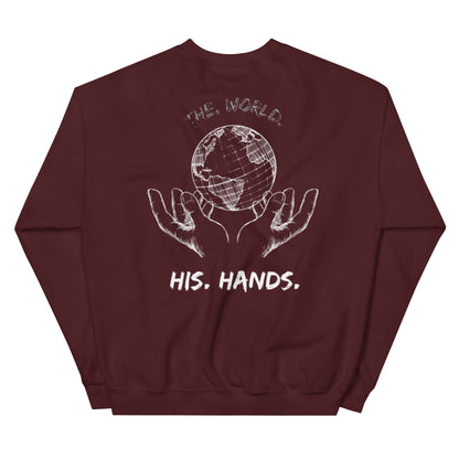 .In His Hands. Collection // Oversized Crew Neck Hoodie